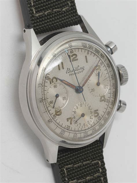 breitling ref120 19 1950s|Breitling chronograph reference number.